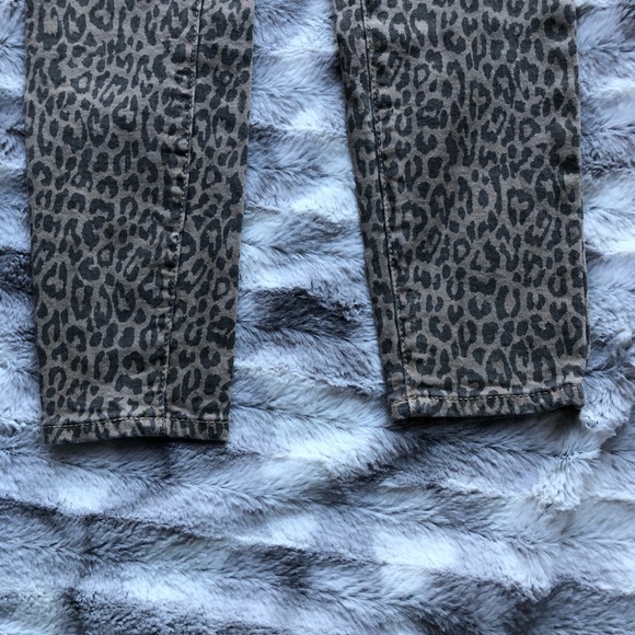 Pacsun High Rise Leopard Animal Print Pants 26 - Picture 9 of 9